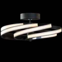 Zoya LED plafondlamp, zwart