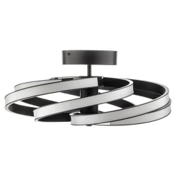 Zoya LED plafondlamp, zwart