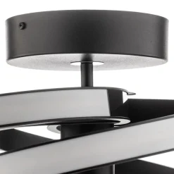 Zoya LED plafondlamp, zwart