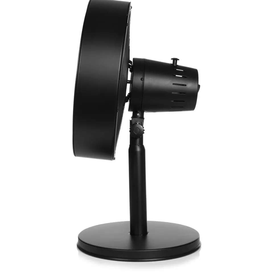 Zwart gelakte tafelventilator VE5928