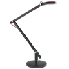 Zwarte LED bureaulamp Cosmos