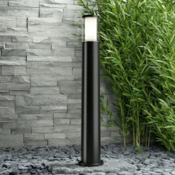 Zwarte LED tuinpadverlichting Carlo