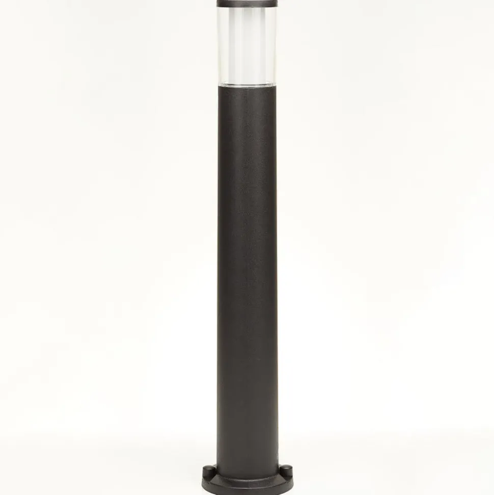 Zwarte LED tuinpadverlichting Carlo