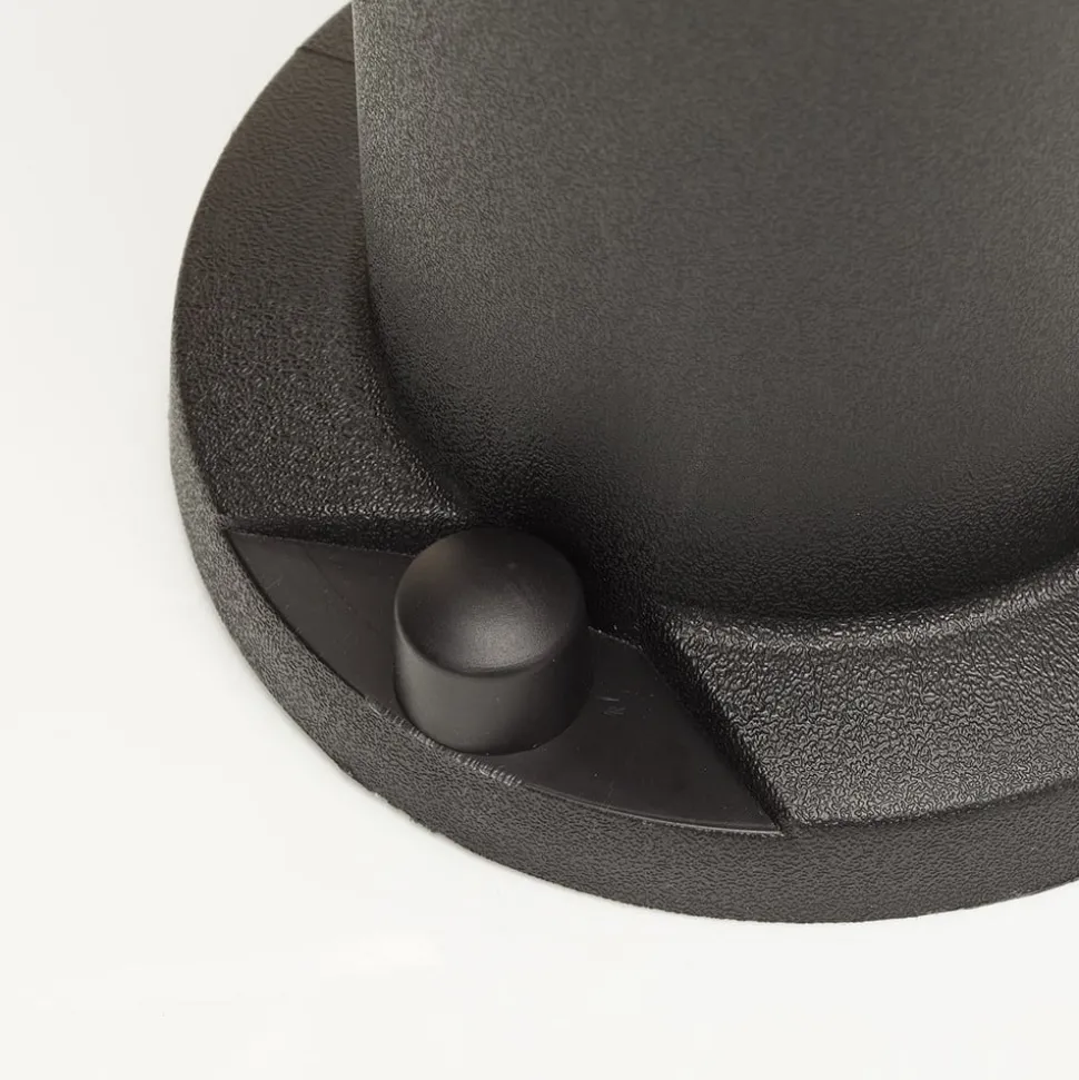 Zwarte LED tuinpadverlichting Carlo