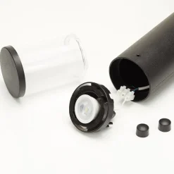 Zwarte LED tuinpadverlichting Carlo