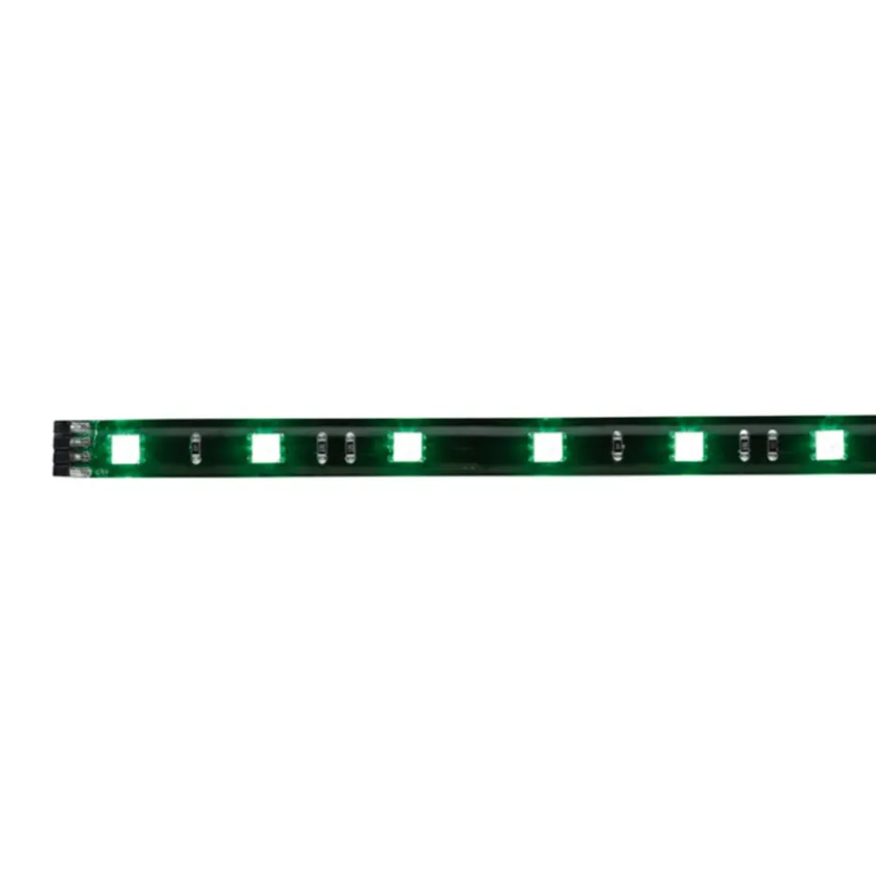 Zwarte led-strip met RGB-kleurenwisseling