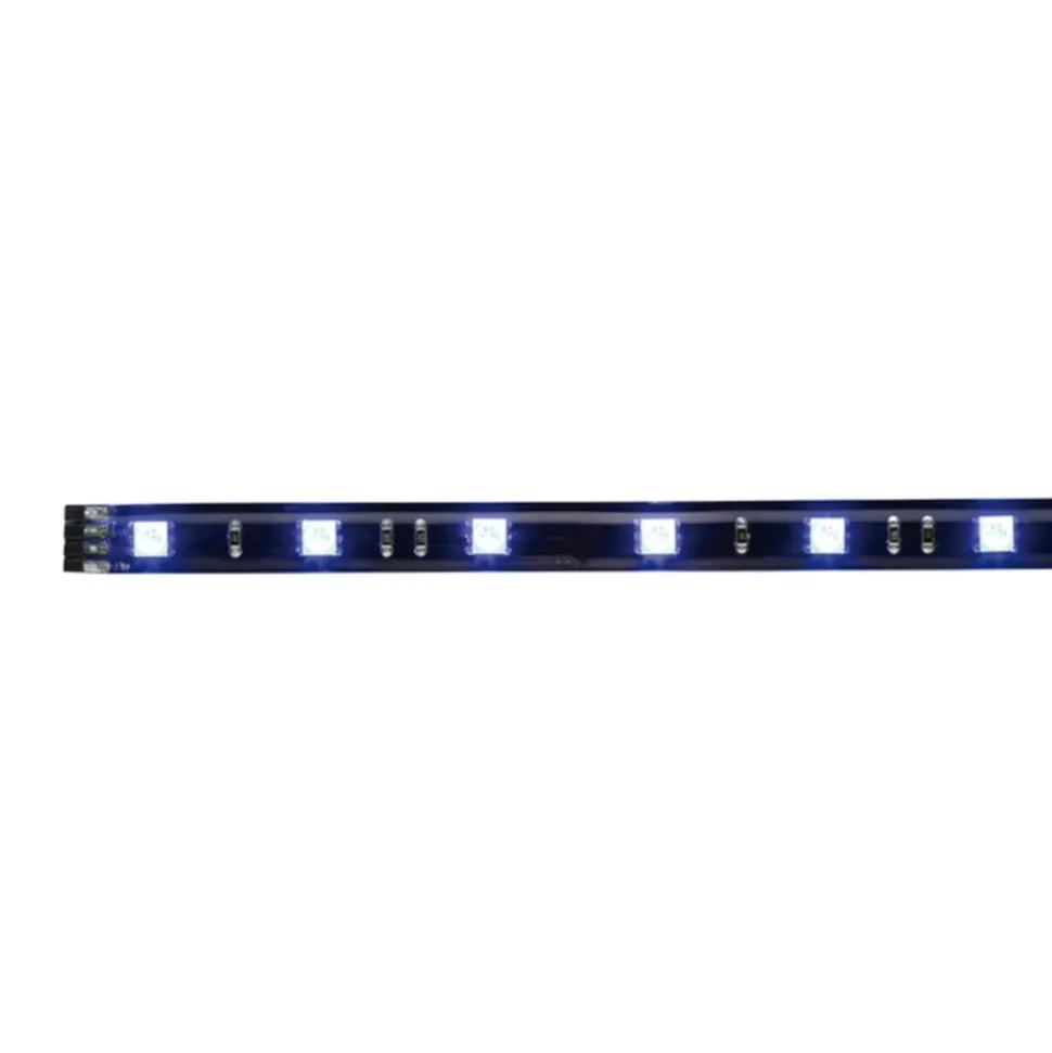 Zwarte led-strip met RGB-kleurenwisseling