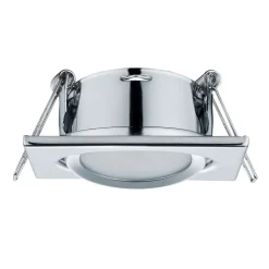 Zwenkbare LED inbouwspot Rila in chroom