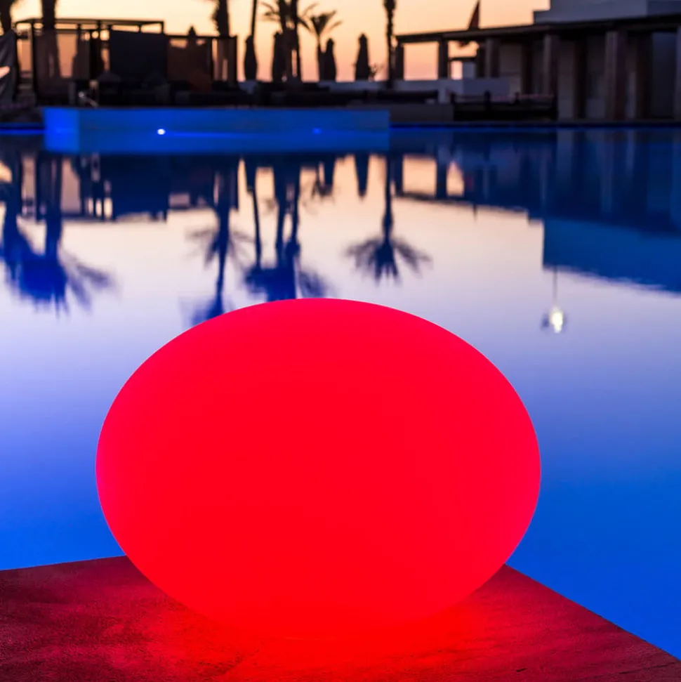 Zwevende LED sfeerlamp Flatball L