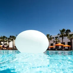 Zwevende LED sfeerlamp Flatball L